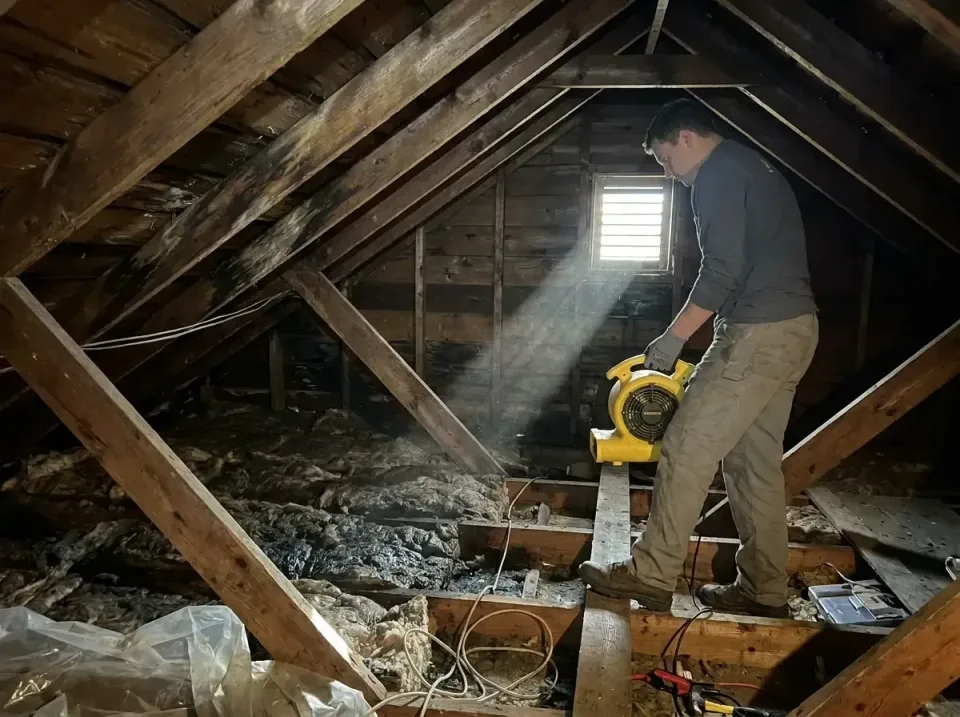 attic-water-damage-drying-proc-007 — frequently asked questions, Emergency Water Extraction & 24/7 Flood Response in Port Ro…